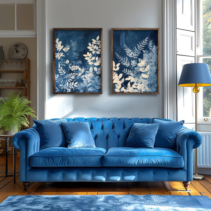 Wallity GE270-L Cuadros Decorativos enmarcados en MDF (2 piezas)